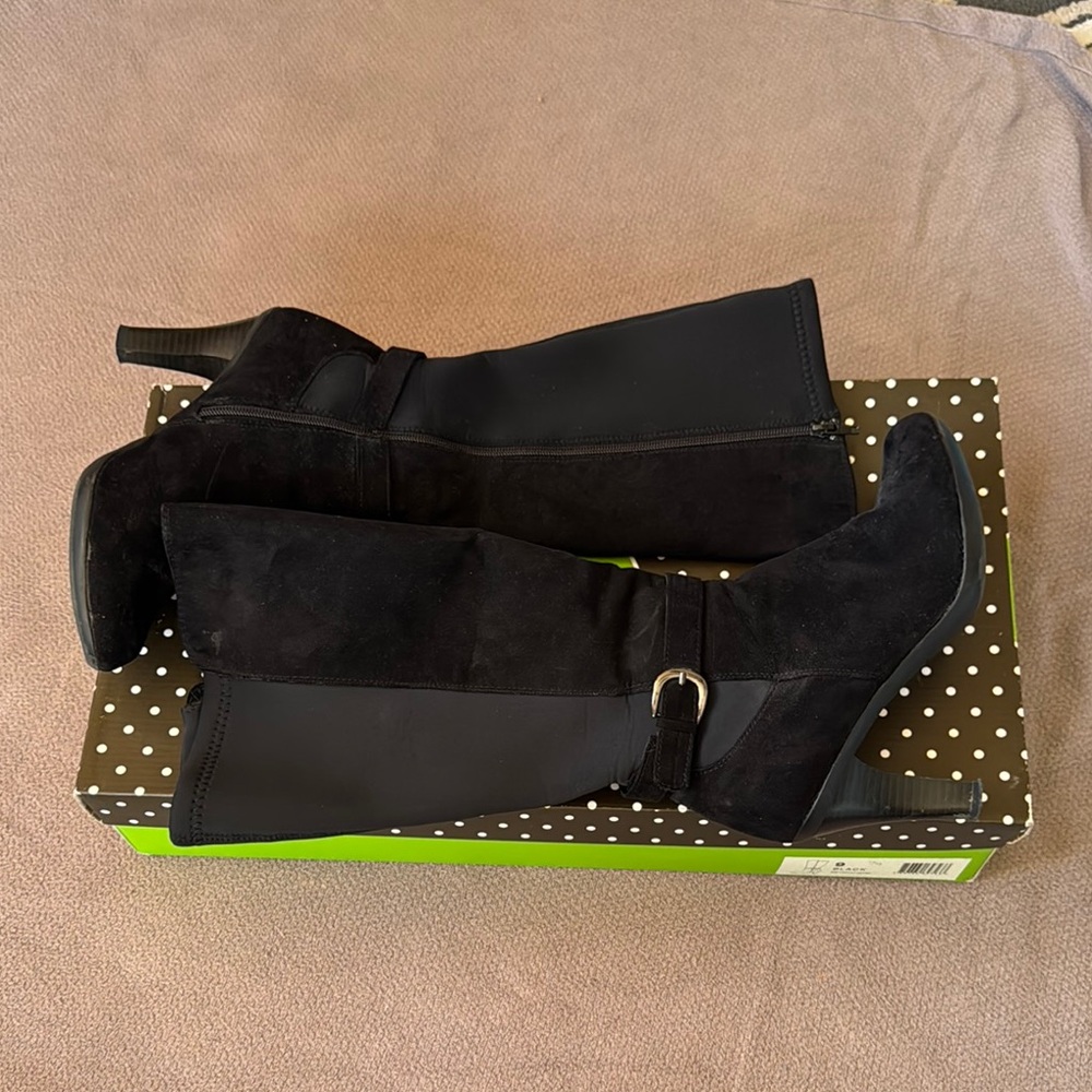 Chic Black Heeled Boots
